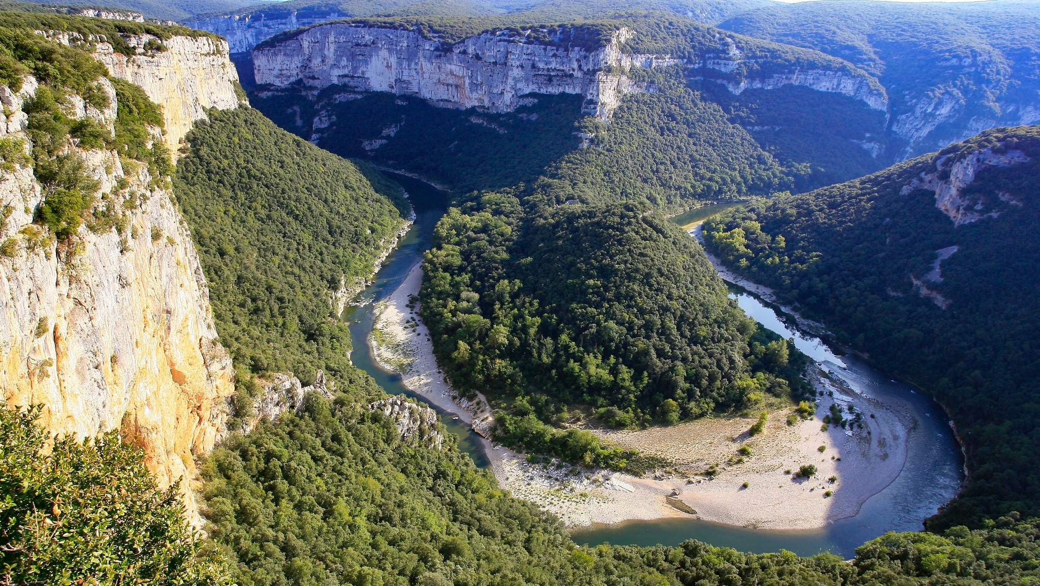 meandre de l'ardéche