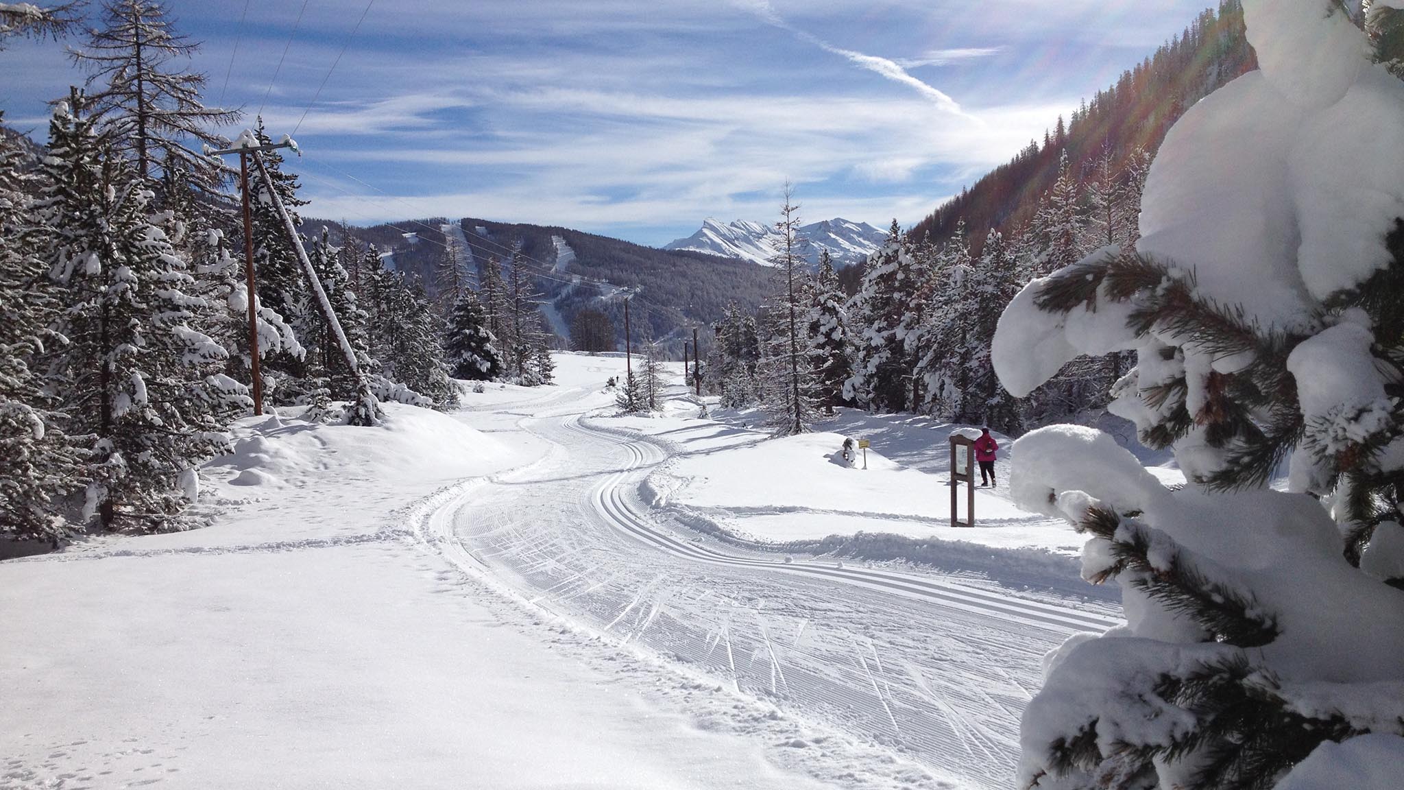 pistes de ski de fond