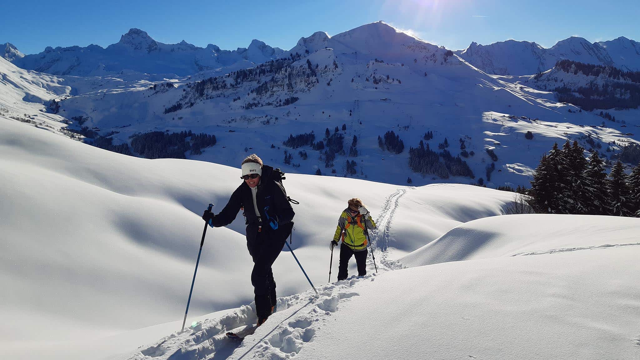 ski de randonnee roc du tour